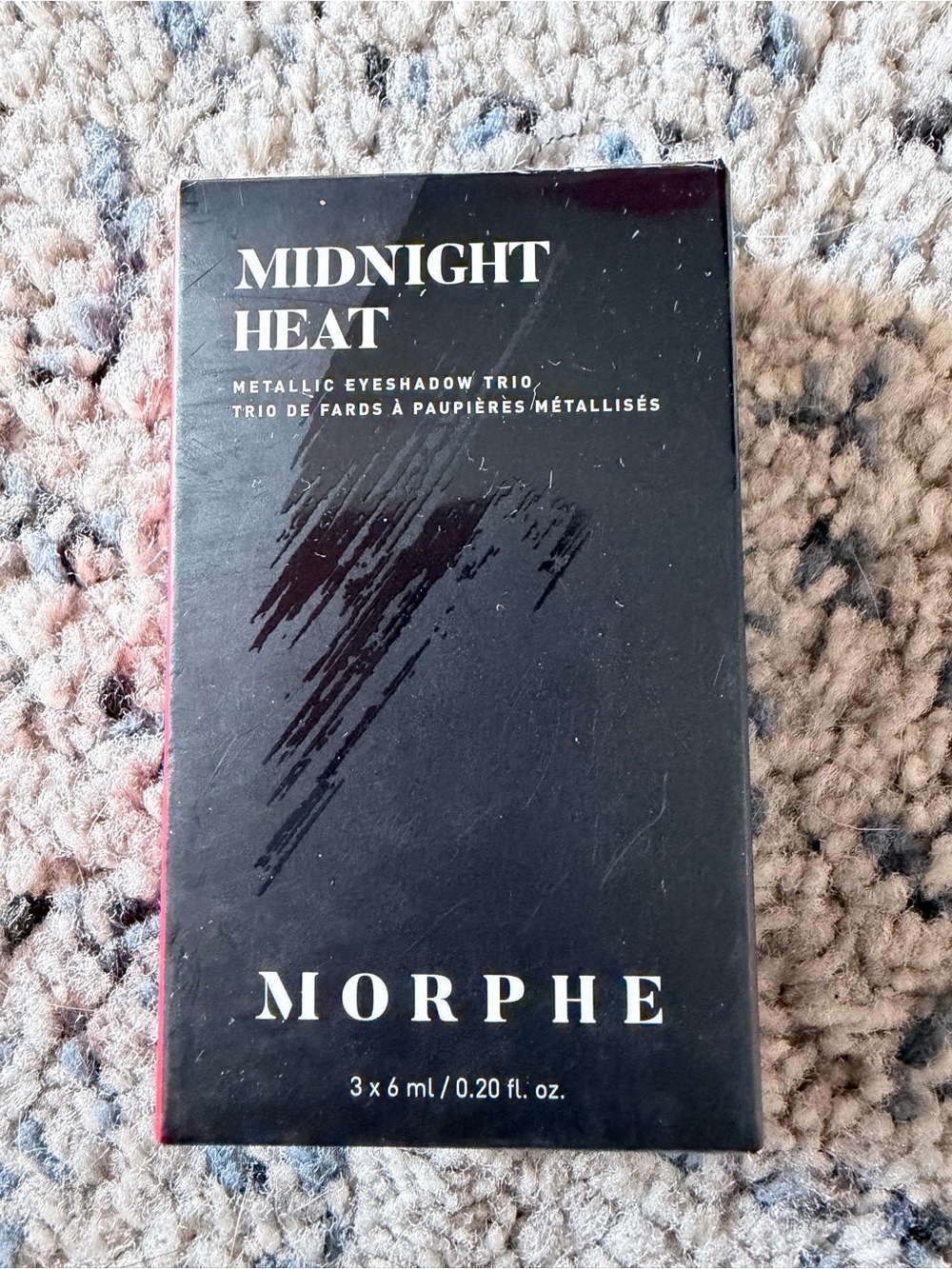 Morphe Midnight Heat Metallic Eyeshadow Trio – Brand New